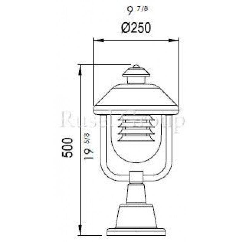 Уличный светильник Kolarz VECCHIO RAME 94033/CU