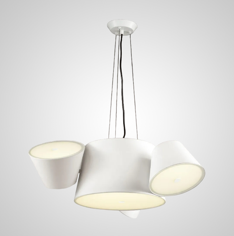 Люстра подвесная ADELA B White by ImperiumLoft