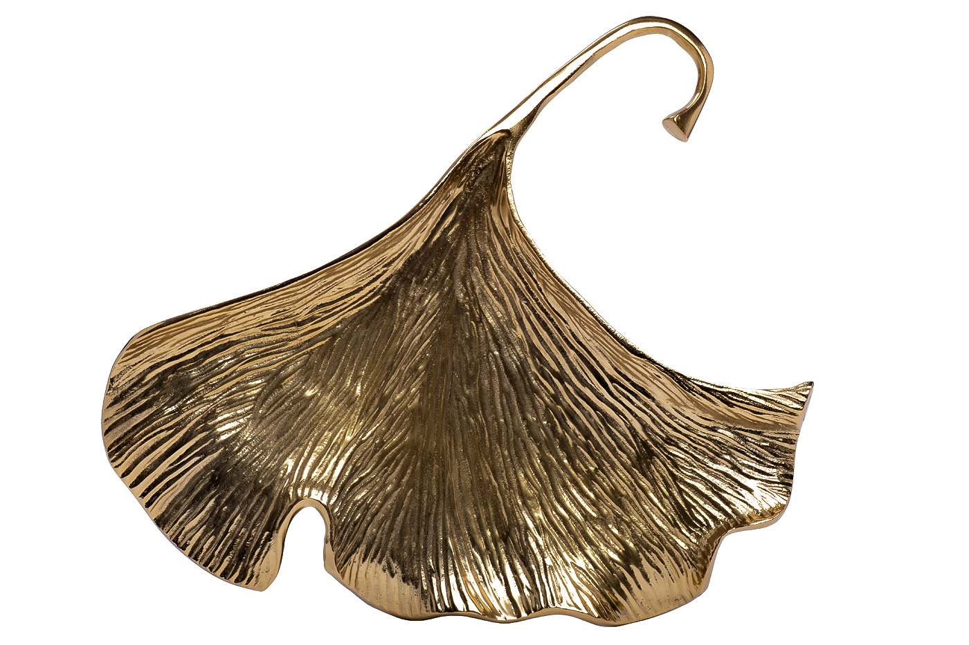 Декор настенный "Лист гингко" золотой Garda Decor 94PR-2020