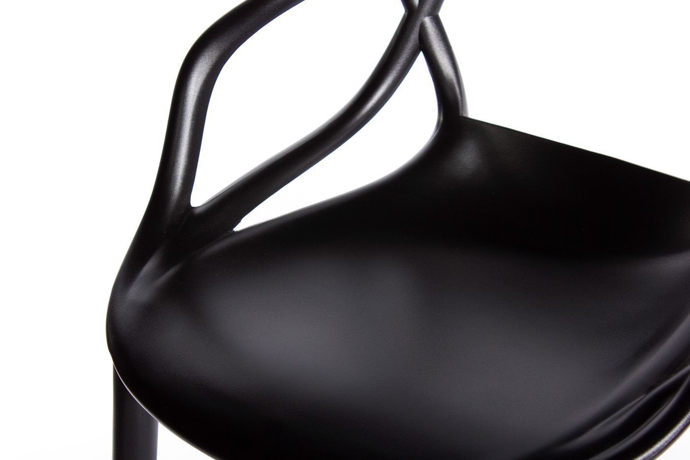 Стул полубарный Masters чёрный Bradex Home FR 0132