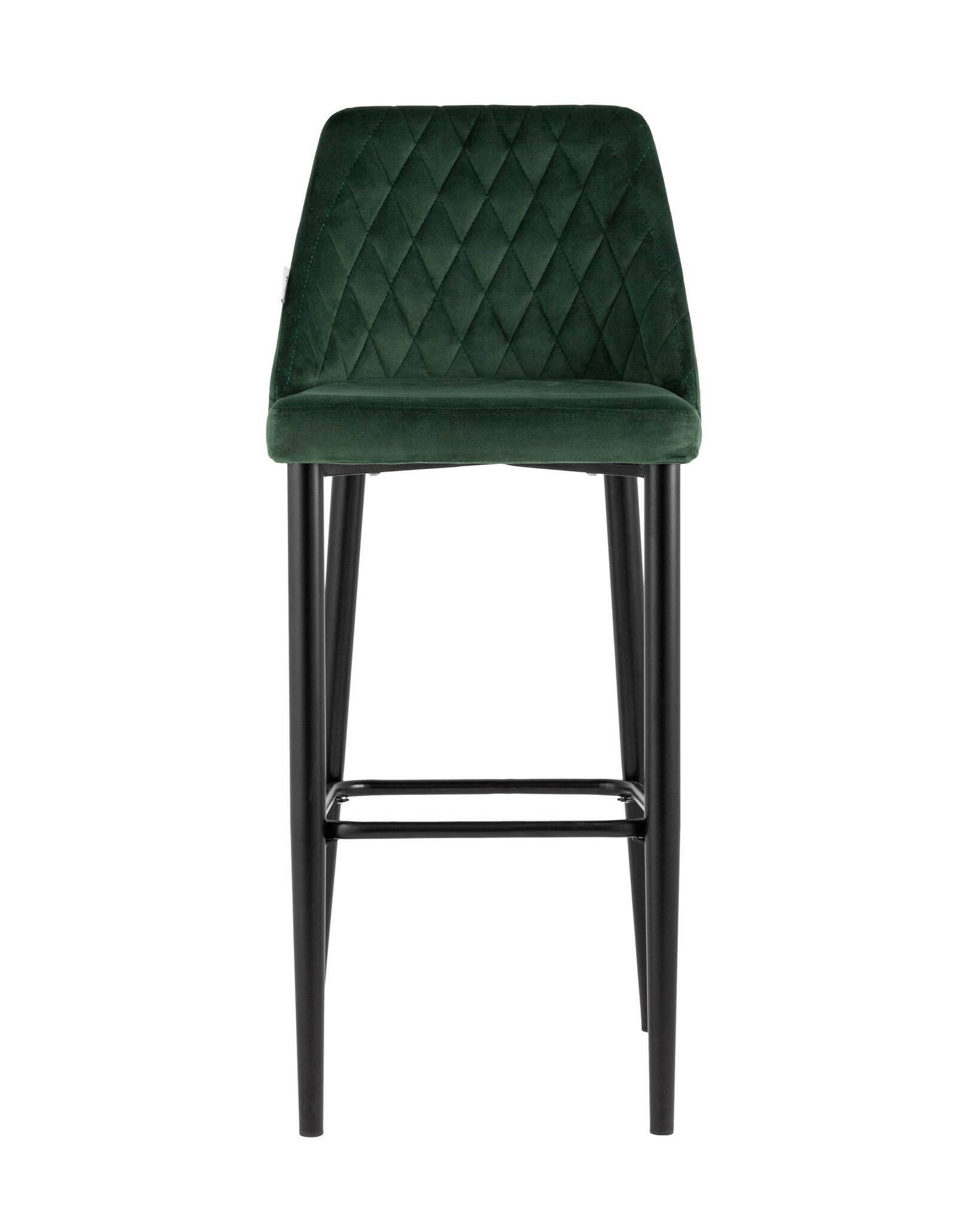 Стул барный Диего велюр зелёный Stool Group