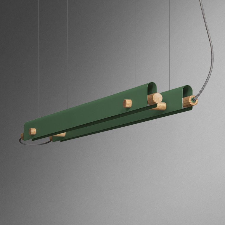 Светодиодный подвесной светильник BOOK 1 by ImperiumLoft