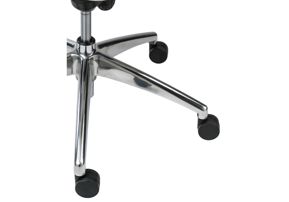 Компьютерное кресло Woodville Isida white / satin chrome 15427