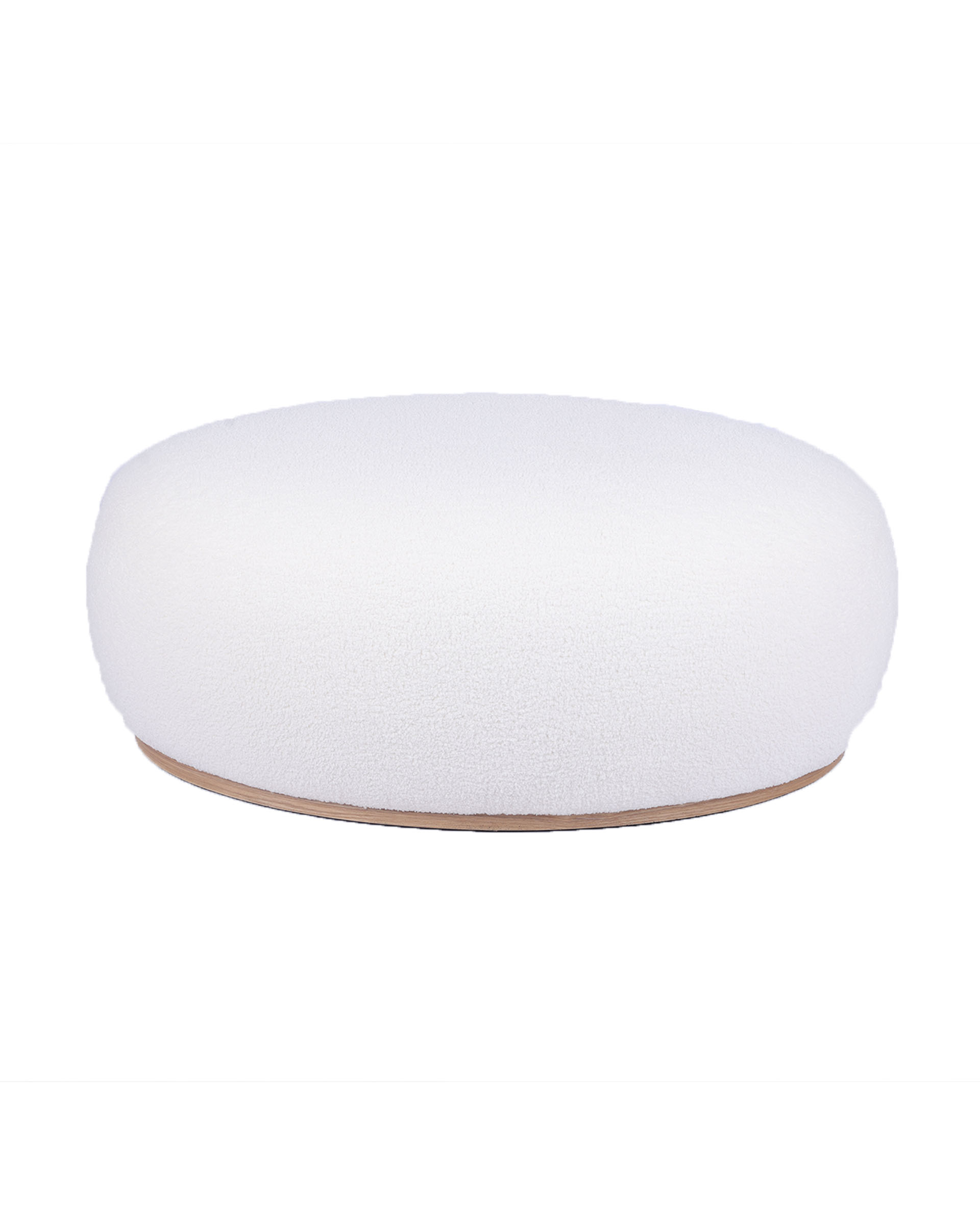 Пуф Полли XL тедди белый Stool Group