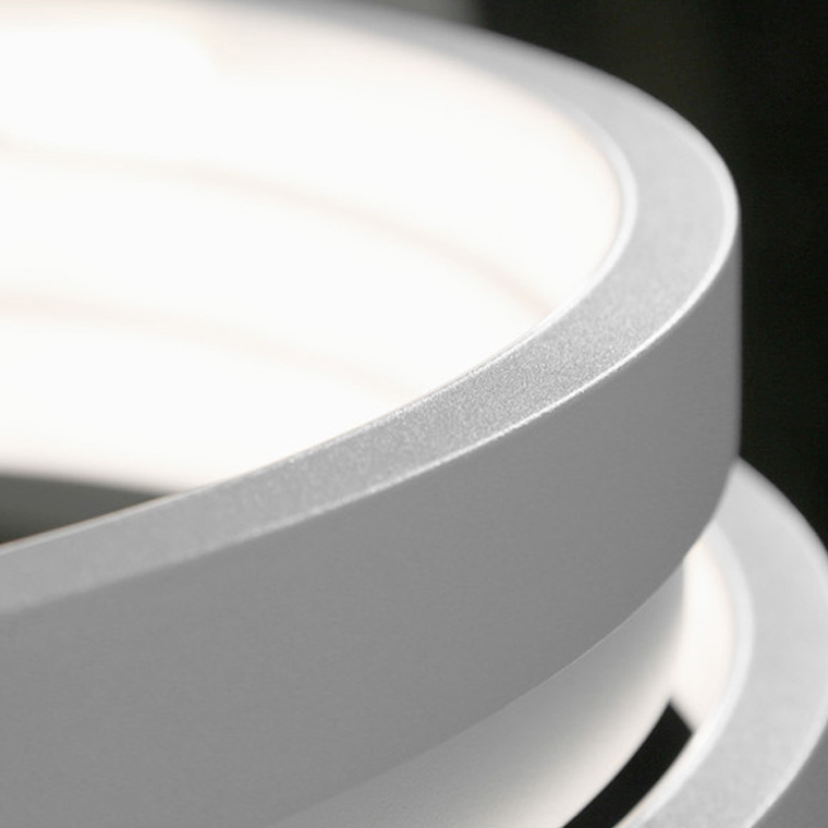 Подвесной кольцевой светильник GALO  D52,5 White by ImperiumLoft