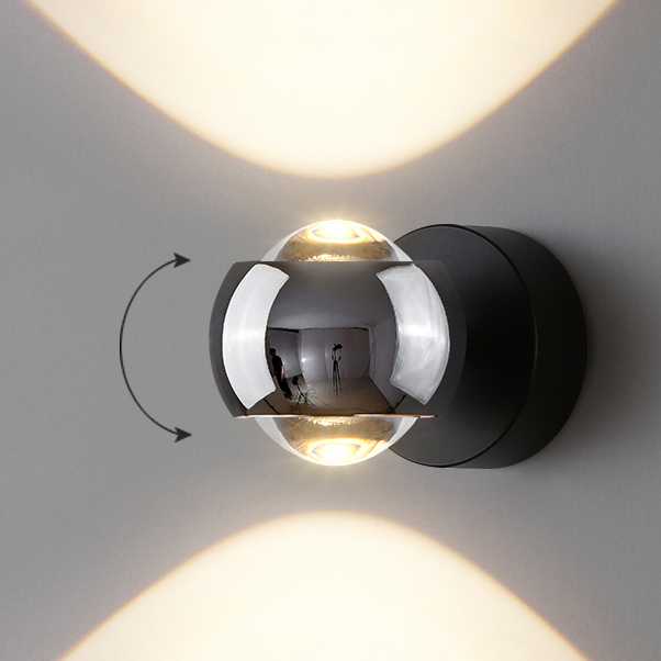 Настенный светильник JOSS B WALL Chrome by ImperiumLoft