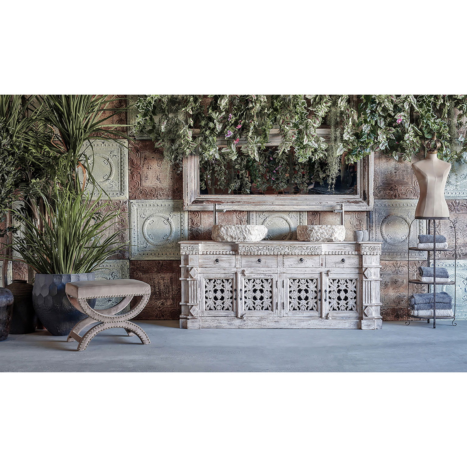 Искусственное растение SPLIT PHILO Vical