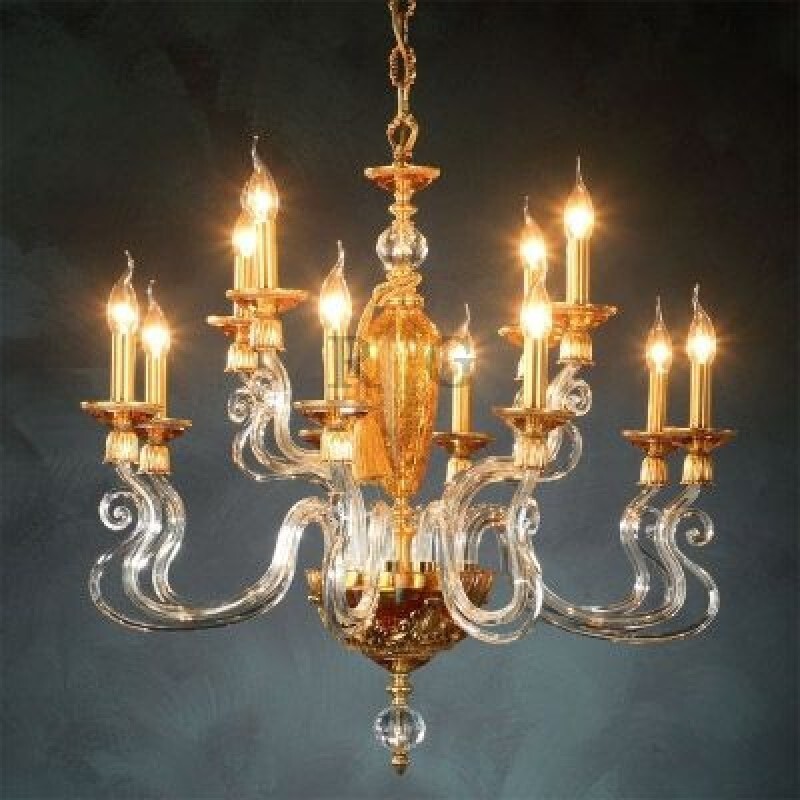 Люстра EUROLUCE BAROCCO L8+4