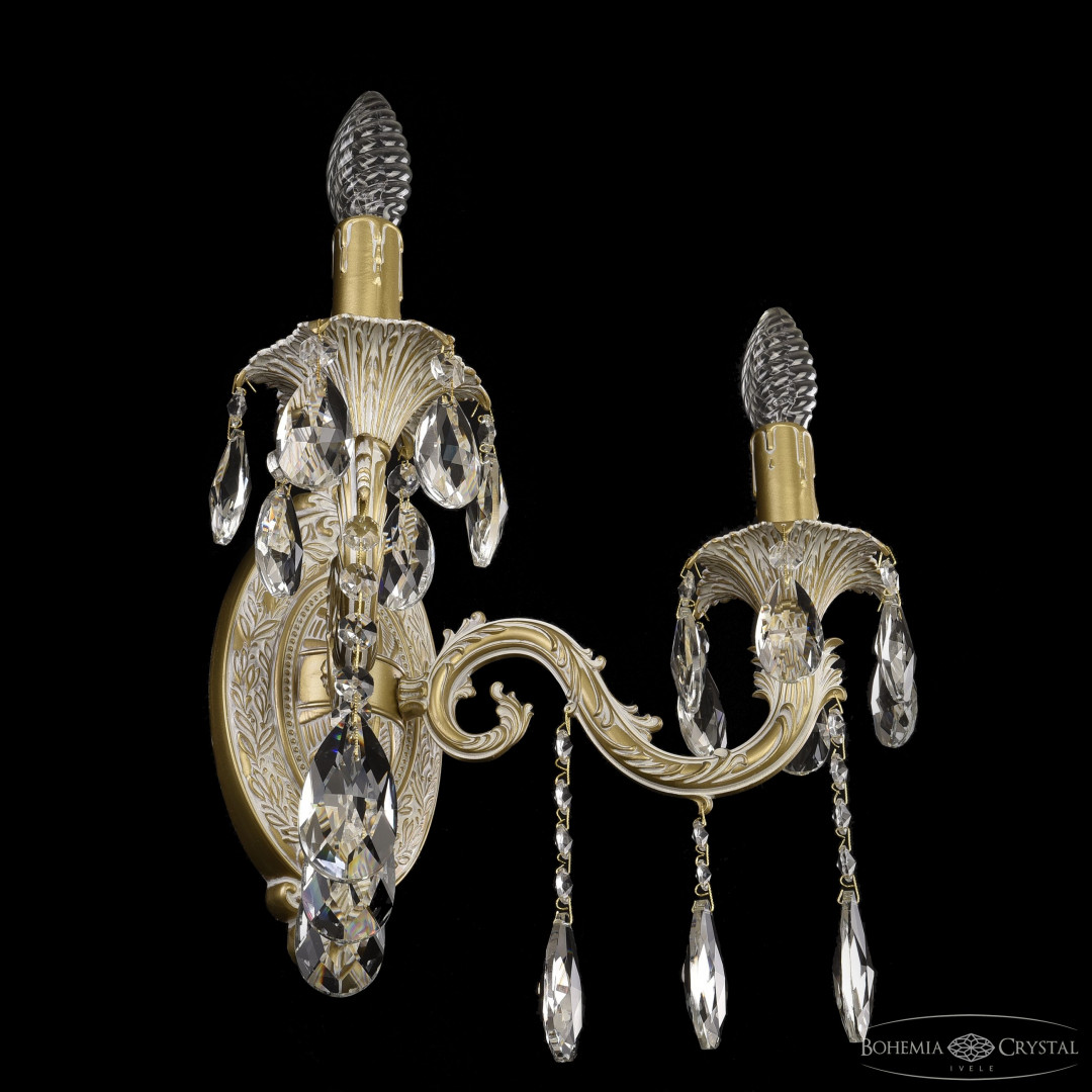 Бра хрустальные AL7901B10/2/175 A AGW Bohemia Ivele Crystal