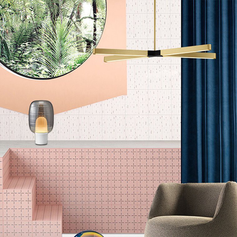 Подвесная люстра CROSS A Золото, Черный by ImperiumLoft