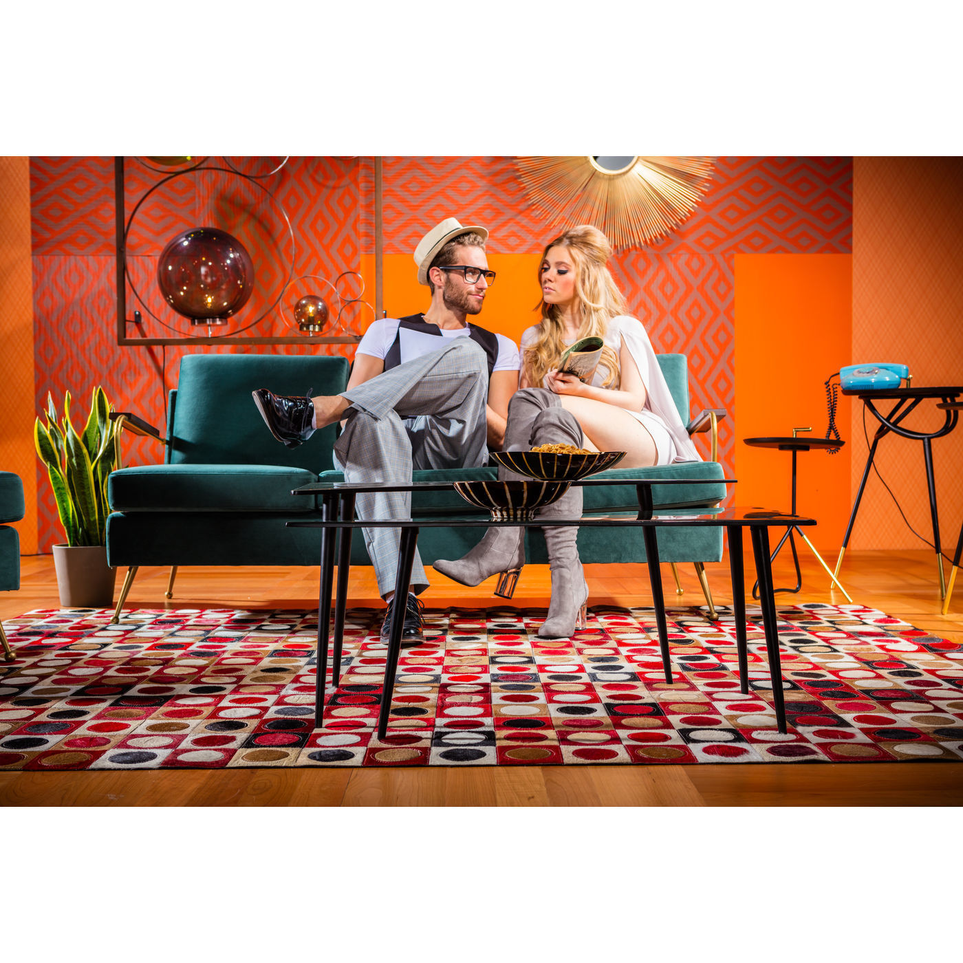 Ковер Dotty Pril 38399 KARE