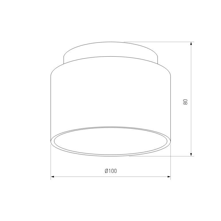 Накладной светильник Elektrostandard 1069 GX53 WH белый матовый