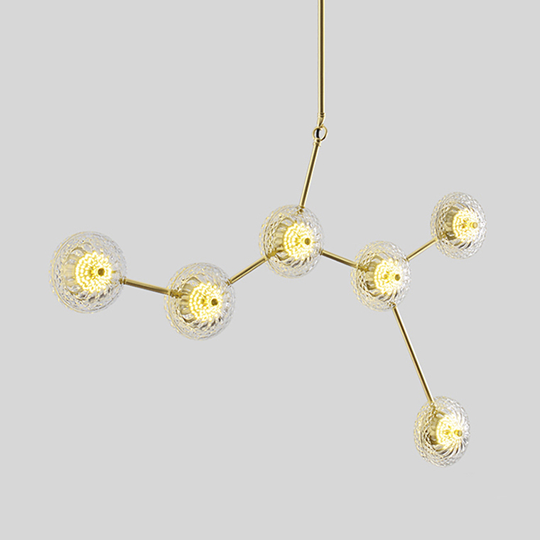 Люстра на штанге URUS L120 by ImperiumLoft