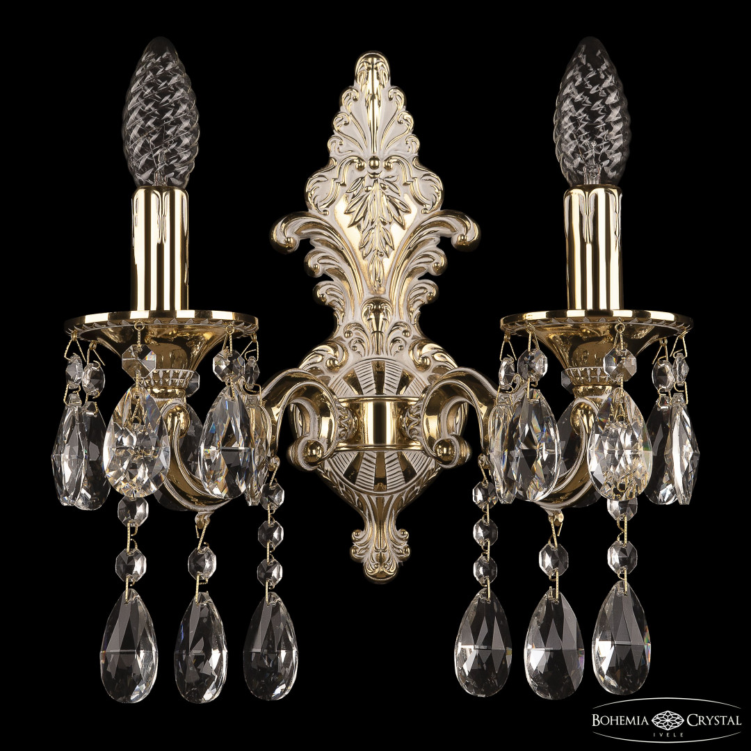 Бра бронзовые 7301B13/2/125 A GW Bohemia Ivele Crystal