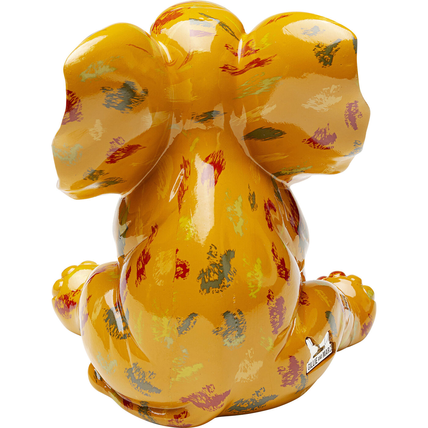 Фигура декоративная Elephant Dots Yellow 18 см KARE 56173