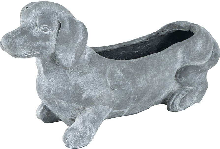 Кашпо Собака Glasar SA60018-DS