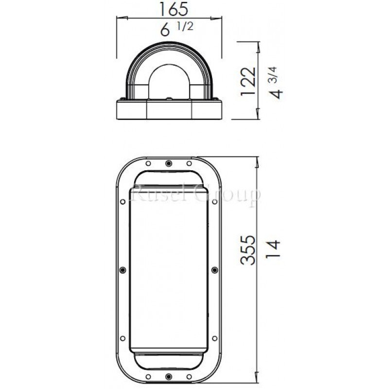 Уличный светильник Kolarz FUTURA 2 OVALE 95025