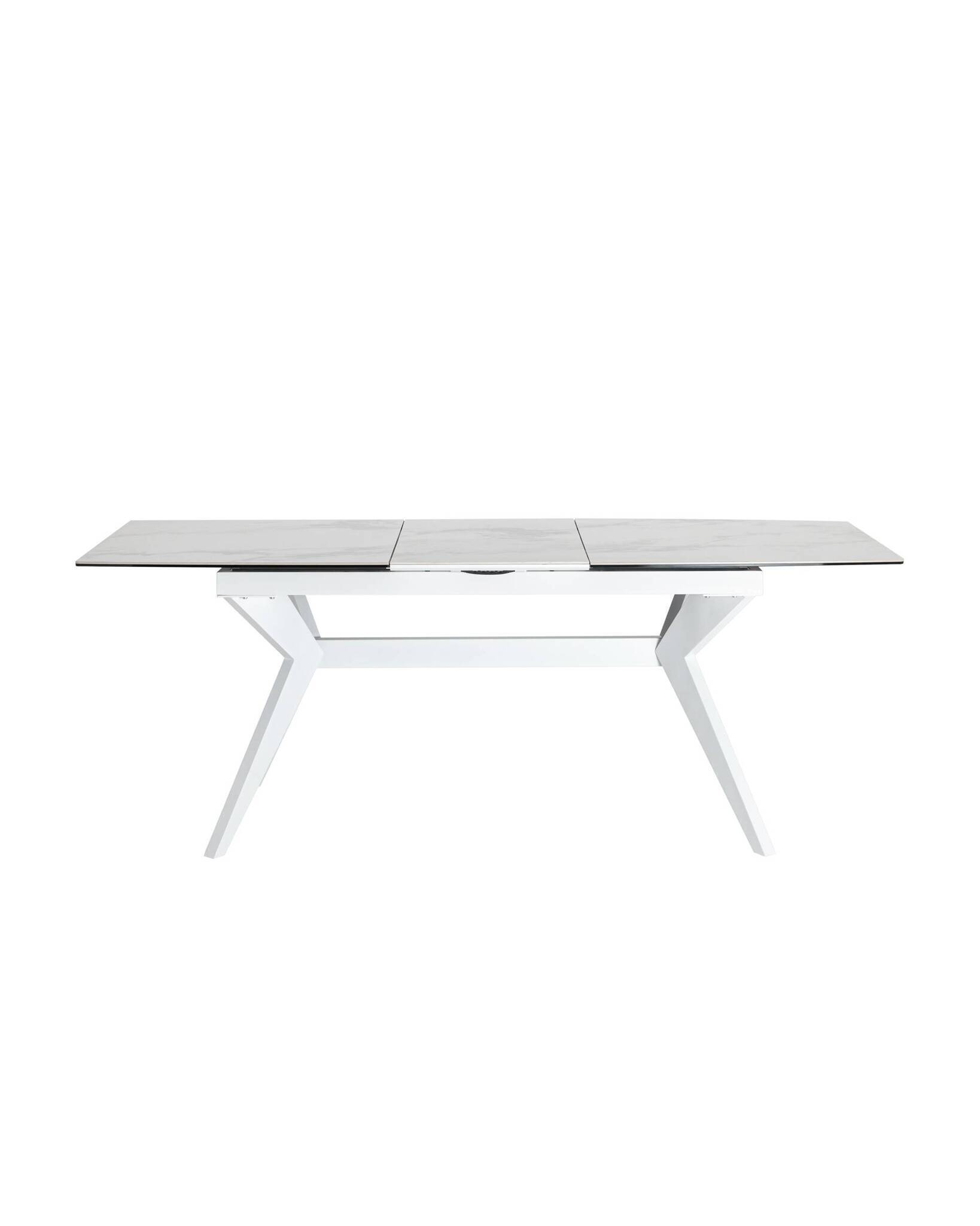 Стол обеденный Аркада раскладной 160-210*90 керамика светлая Stool Group