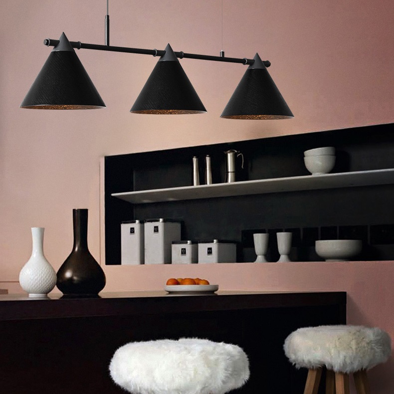 Реечный потолочный светильник CONE 4 by ImperiumLoft