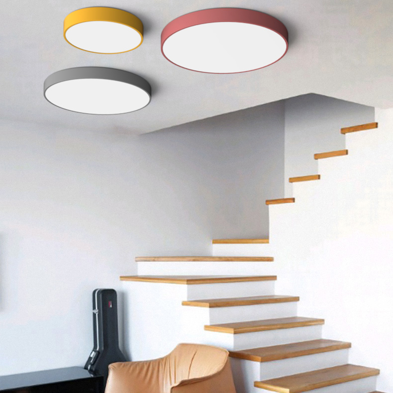 Потолочный светильник DISC COLOR D60 Yellow by ImperiumLoft