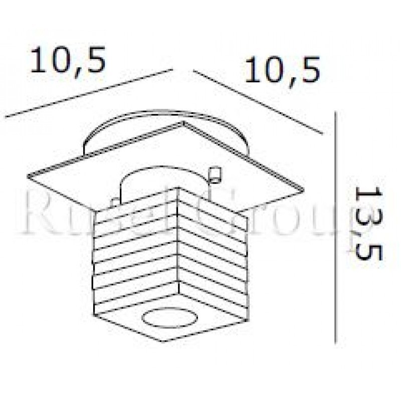 Потолочный светильник de MAJO OTTO X OTTO P