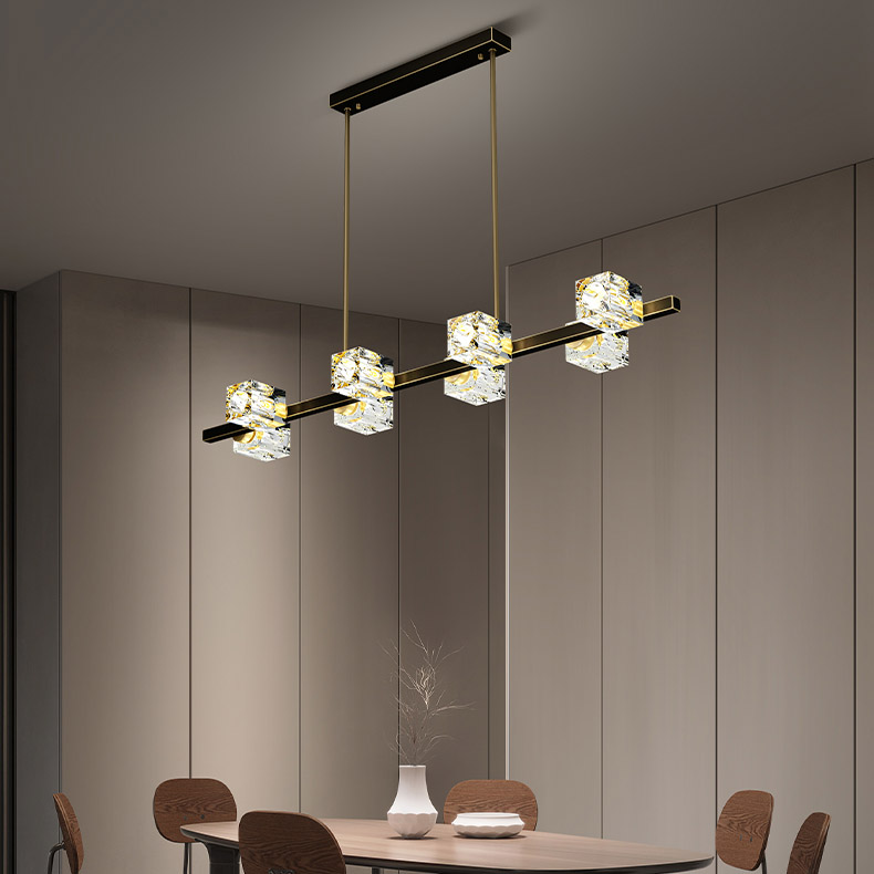 Потолочный светильник MICHAL LONG L8 Brass by ImperiumLoft