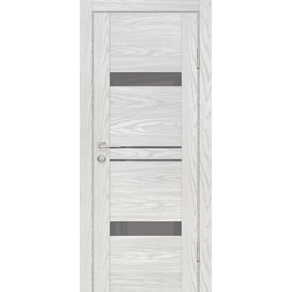 Межкомнатная дверь Graf PSM-12 серый лакобель Дуб скай бежевый (2000 х 600)