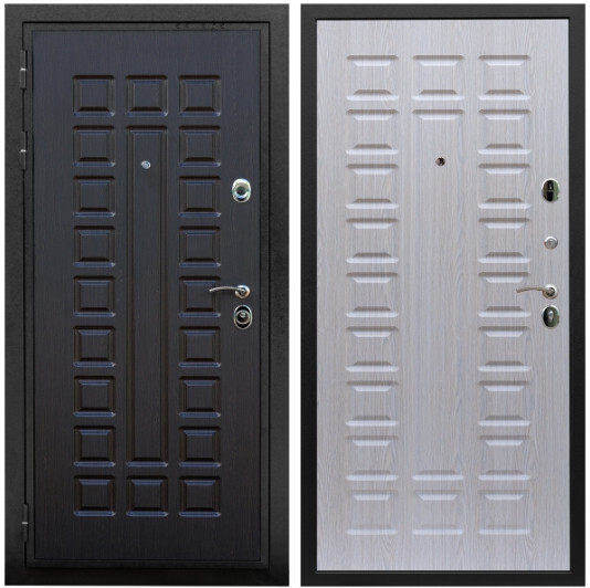 Дверь входная Graf Триумф МДФ 16 мм ФЛ-183 Венге ГОТОВАЯ / МДФ 16 мм ФЛ-183 Дуб беленый