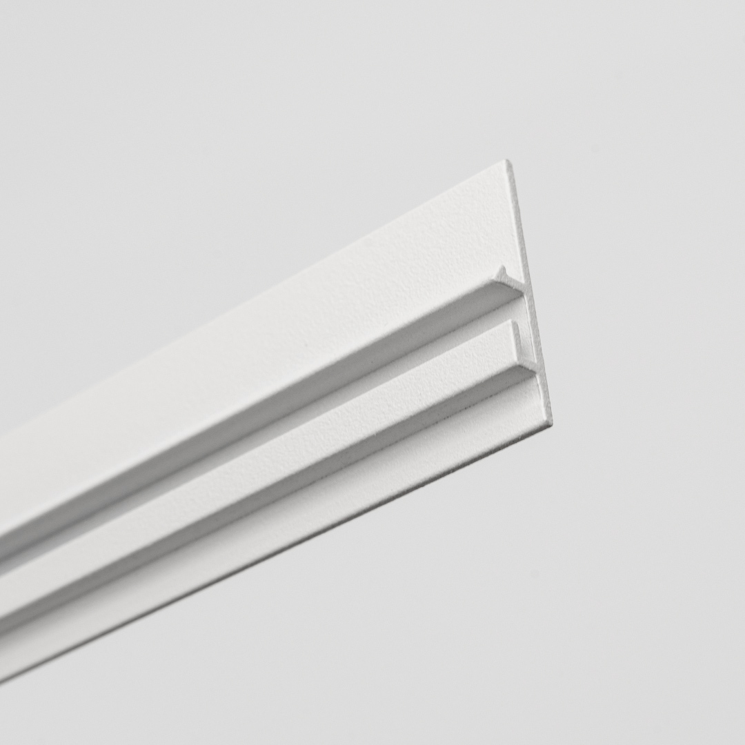 Боковая декоративная заглушка для встраиваемого трека DesignLed DSP-SY-CL-2-WH