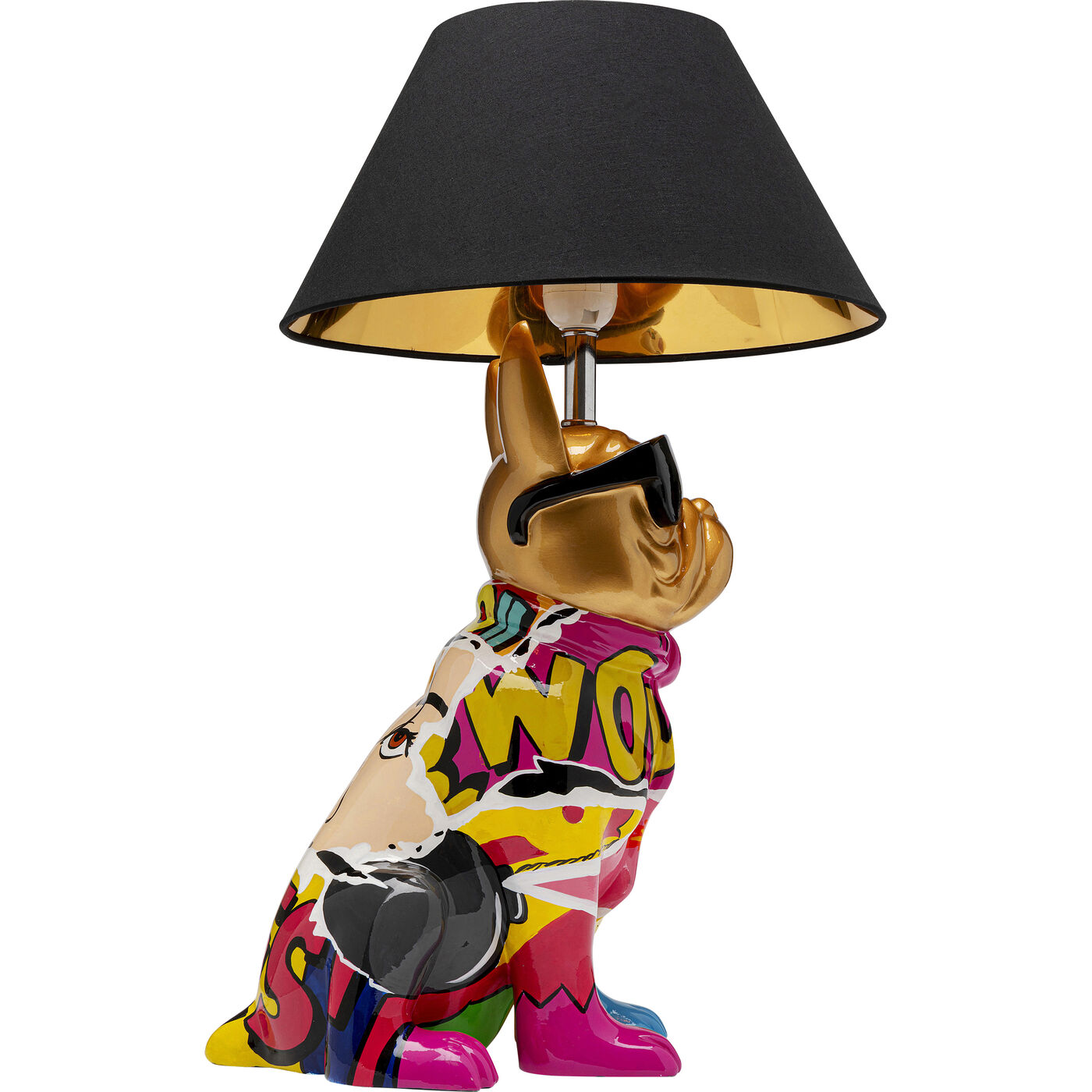 Светильник настольный Graffiti Dog 56cm KARE 57242