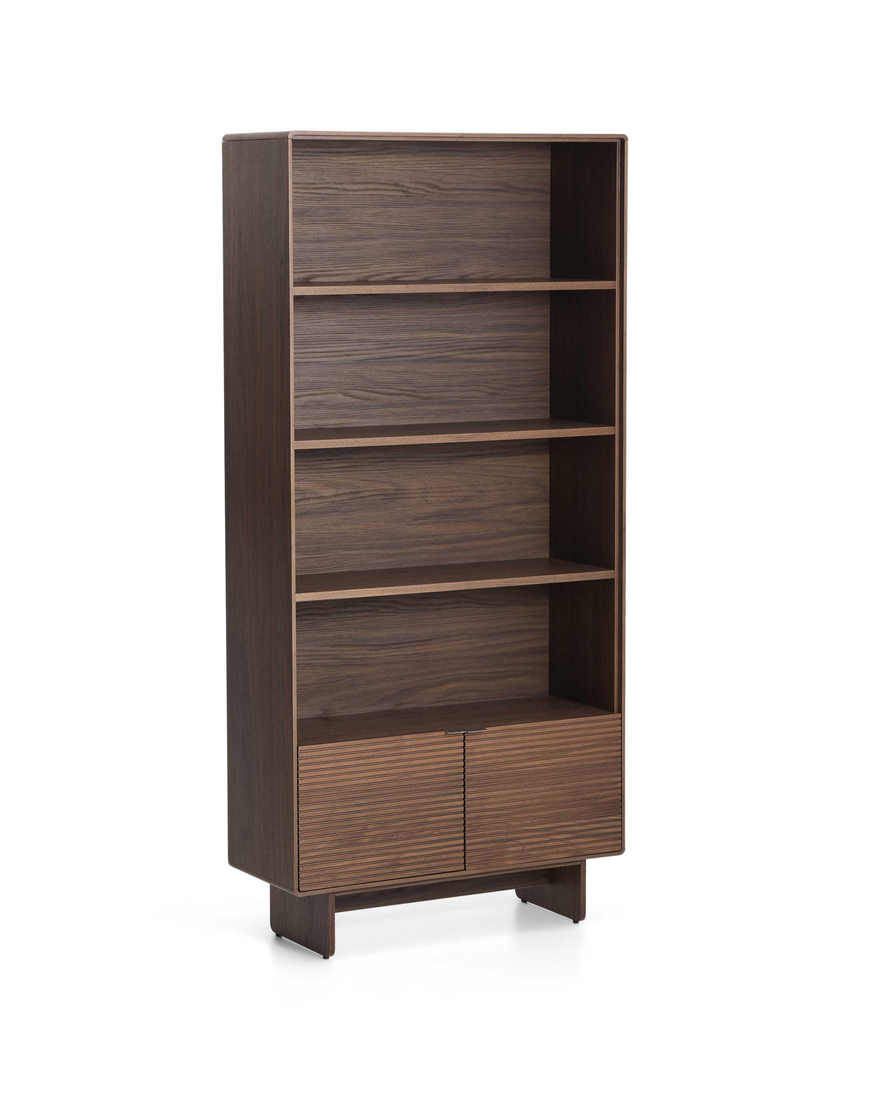 Стеллаж из орехового шпона Norlen 90 x 190 см La Forma 463577