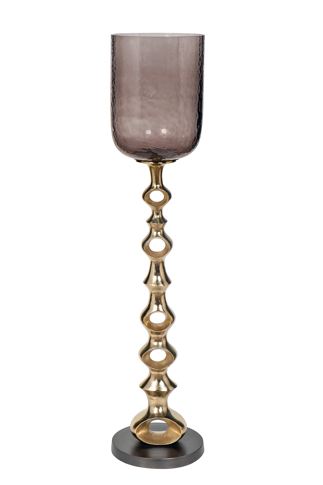 Подсвечник напольный стеклянный Garda Decor 69-19196