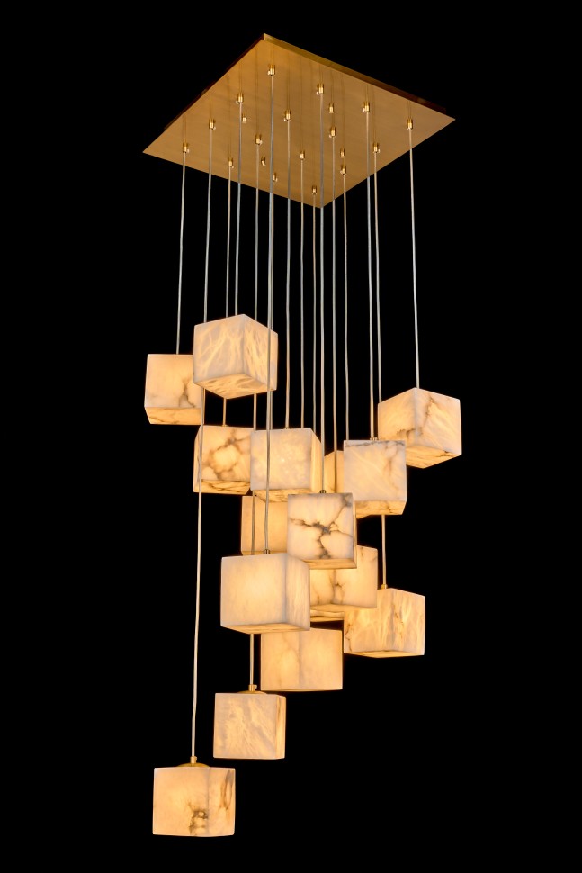 Люстра подвесная Fluorite FL1109-16P