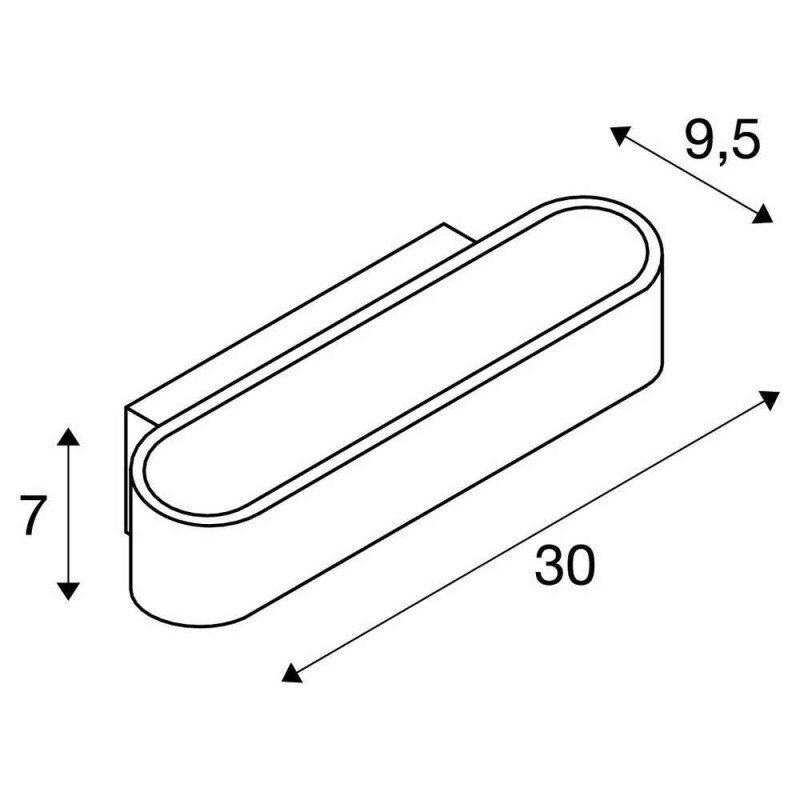 Настенный светильник SLV 1000635