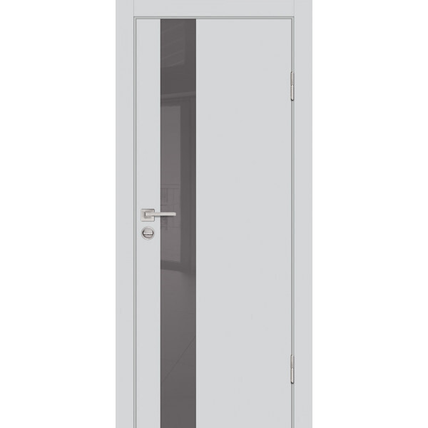Межкомнатная дверь Graf P-10 серый лакобель Агат (2000 х 600)