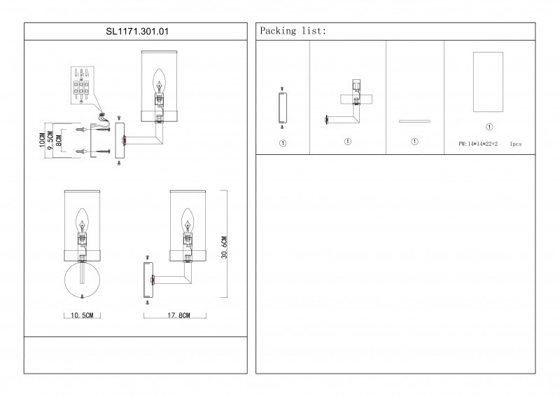 Бра ST Luce SL1171.301.01