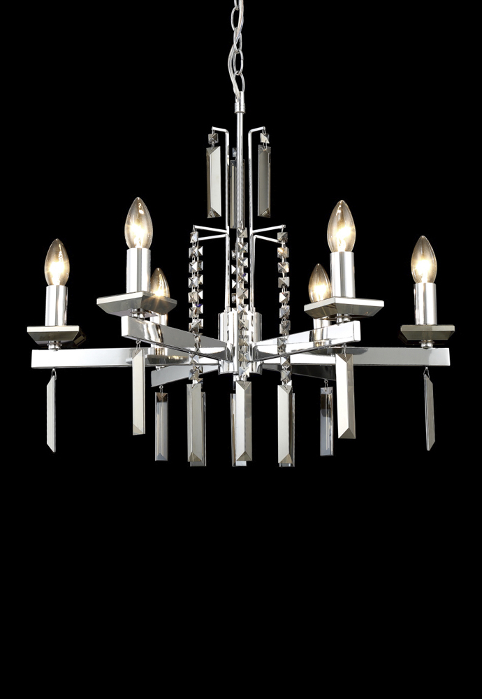 Люстра Crystal Lux MARRON SP6 CHROME