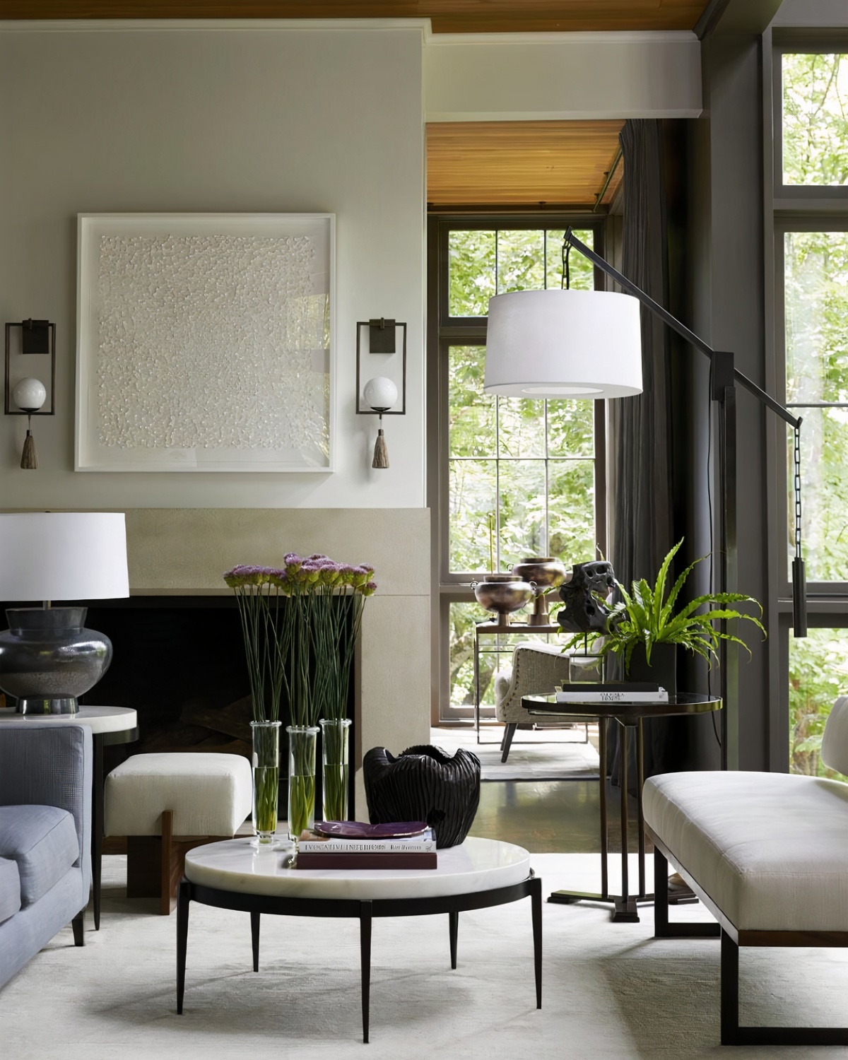 Настенный светильник с кисточкой Келси Louvre Home LSC440325XNP