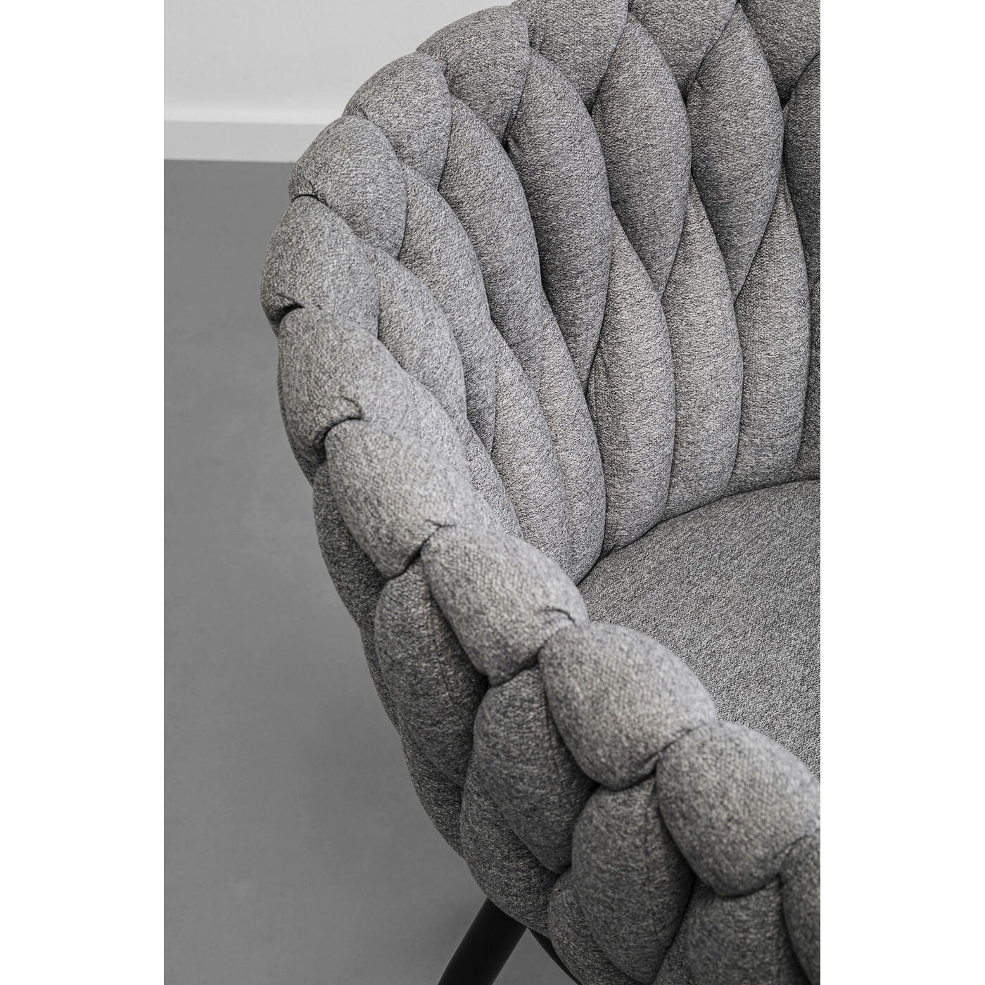 Стул с подлоктниками Dean Grey KARE 87991