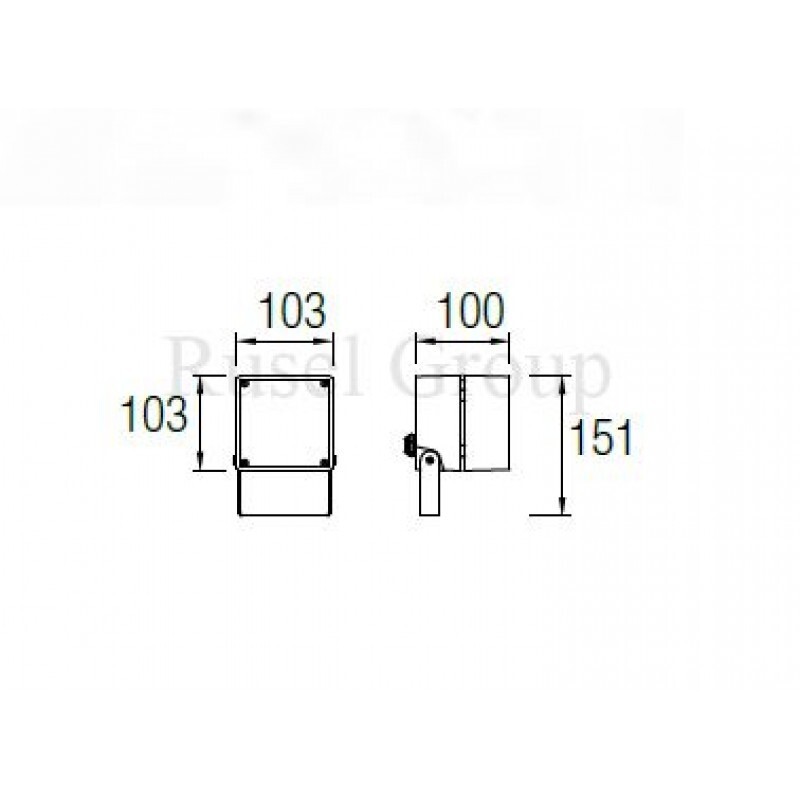 Уличный светильник Leds C4 CUBE