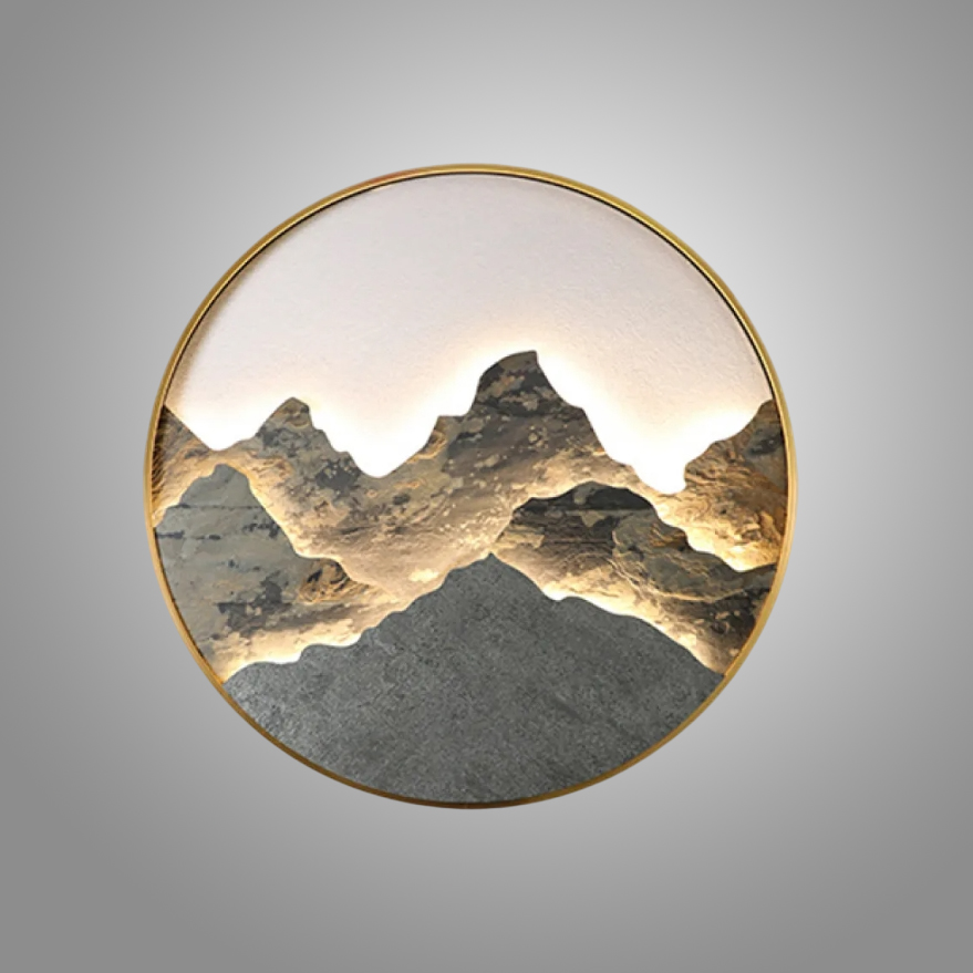 Настенный светильник DAWN D80 Brass by ImperiumLoft