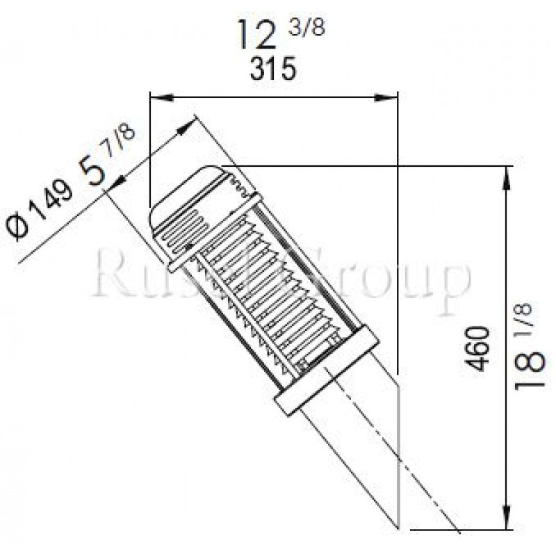 Уличный светильник Kolarz FUTURA 2 CUPRUM 95030/ANG/CU