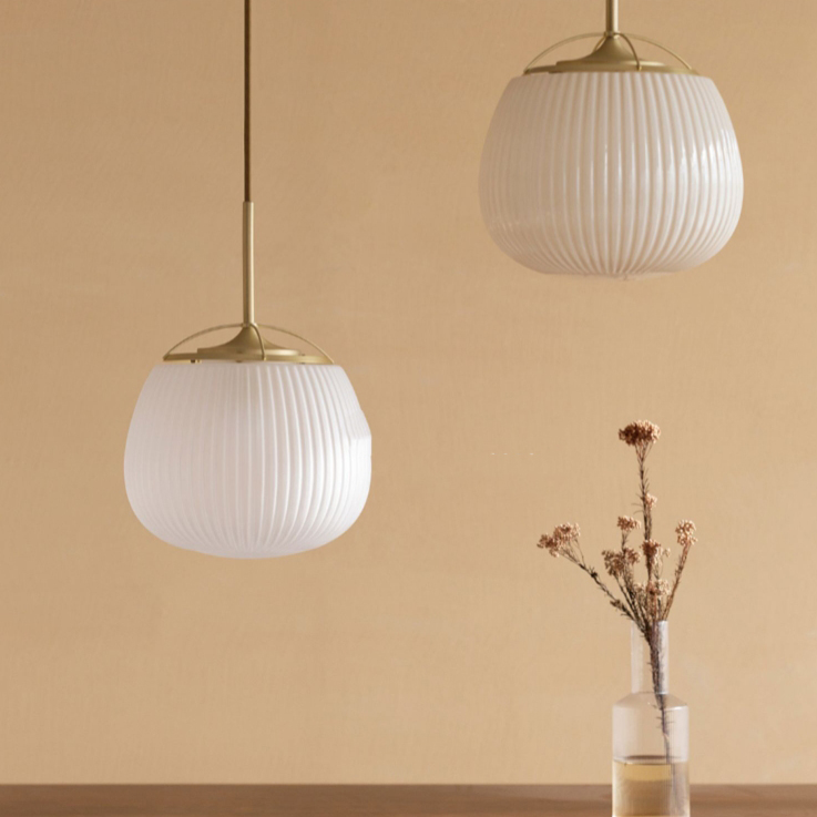 Подвесной светильник TOFFE Brass Milk by ImperiumLoft
