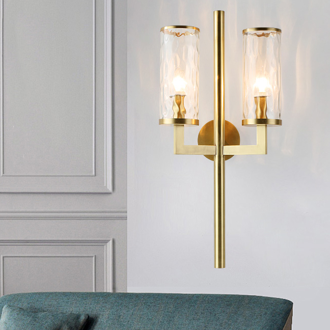 Настенный светильник FEAT WALL L1 Brass by ImperiumLoft