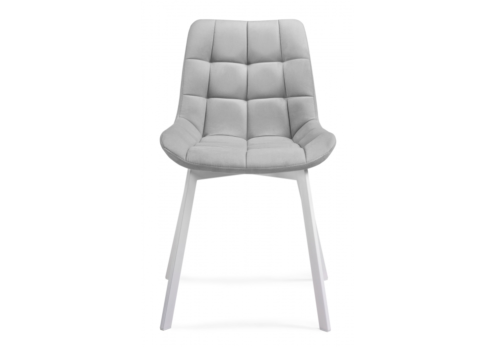 Стул Woodville Челси белый / светло-серый 489744