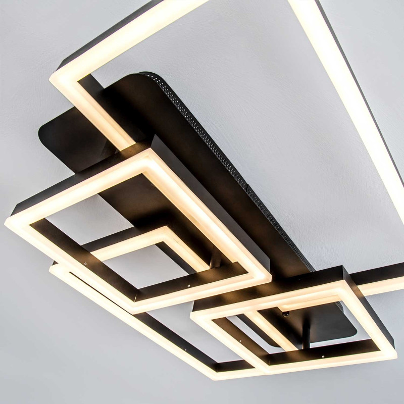 Накладная люстра LED4U L11045-4 BK