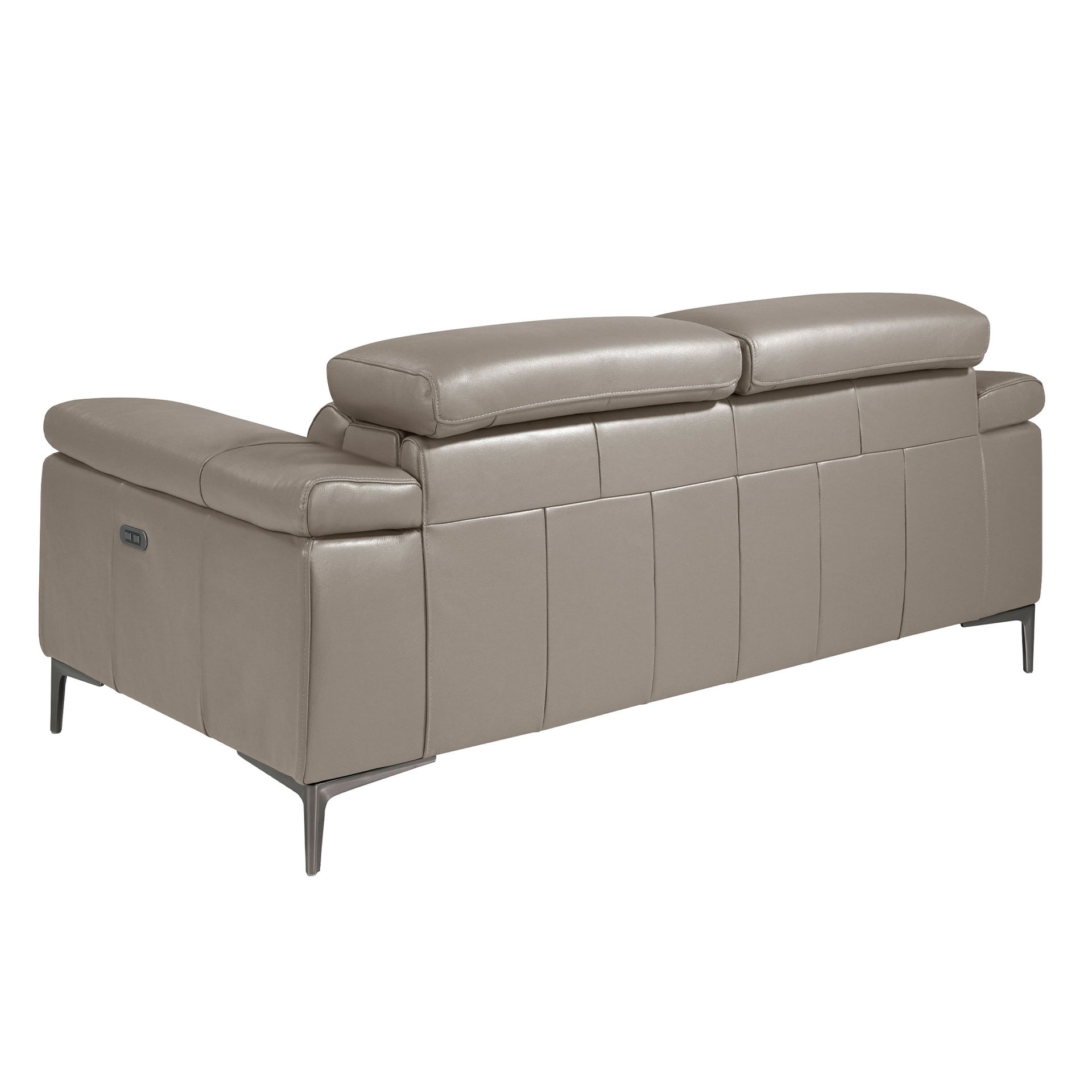 2-х местный диван 6121/5320-2P с обивкой из кожи и механизмом relax Angel Cerda