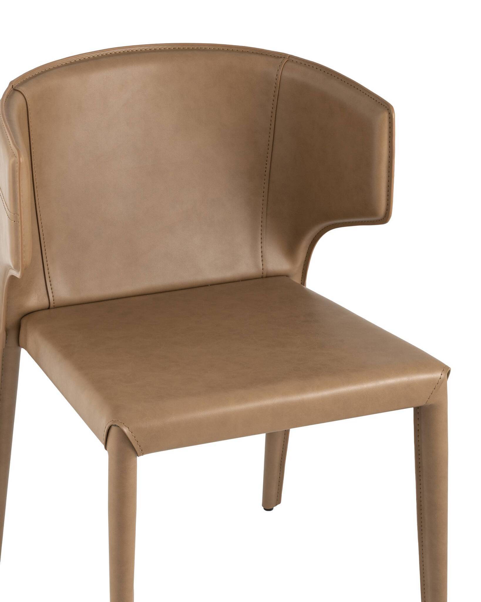 Стул Арманд экокожа коричневый Stool Group