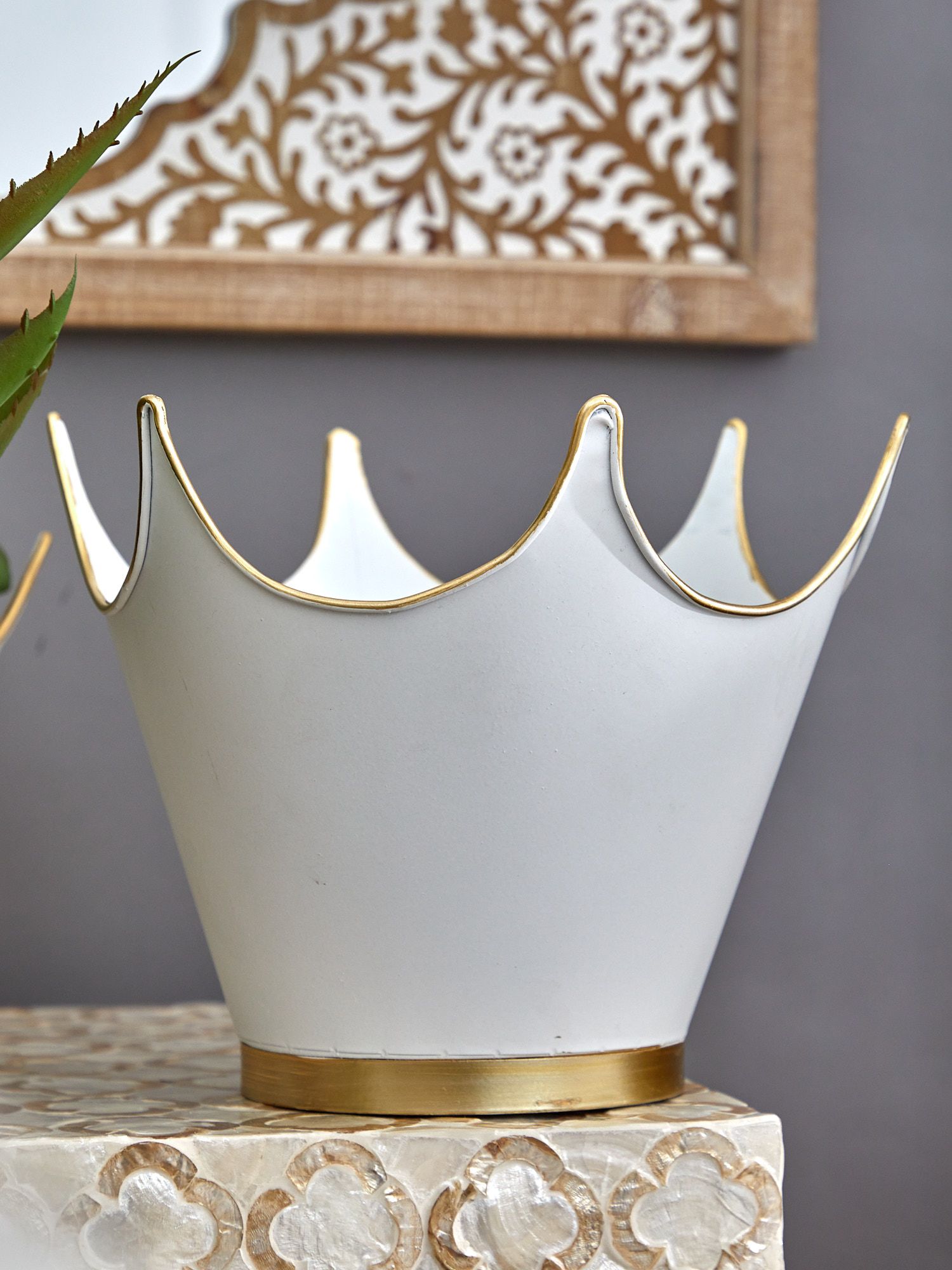 Кашпо Корона Glasar 57-385/1