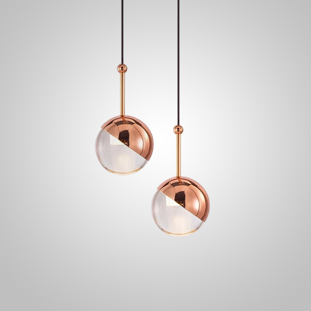 Подвесной светильник LUCIUS DUO Rose Gold by ImperiumLoft